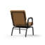 Chaise avec accoudoirs à garniture piquée-35146918