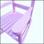 Chaise berçante classique en bois franc massif pour l'intérieur et l'extérieur, sécuritaire et durable pour la croissance des enfants-2125745834