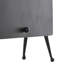 Analogue Iron Mechanical Tabletop Clock Black