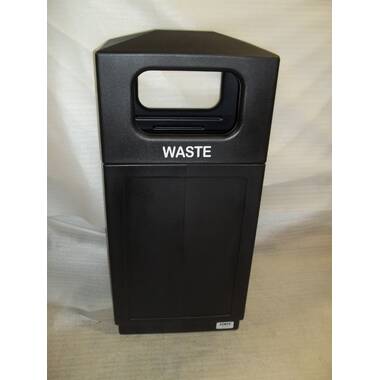 Plow & Hearth 21 Gallons Trash Bin & Reviews