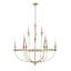 Lustre classique / traditionnel à 12 lumières de 40,2 po de style bougie Emery-1761323188