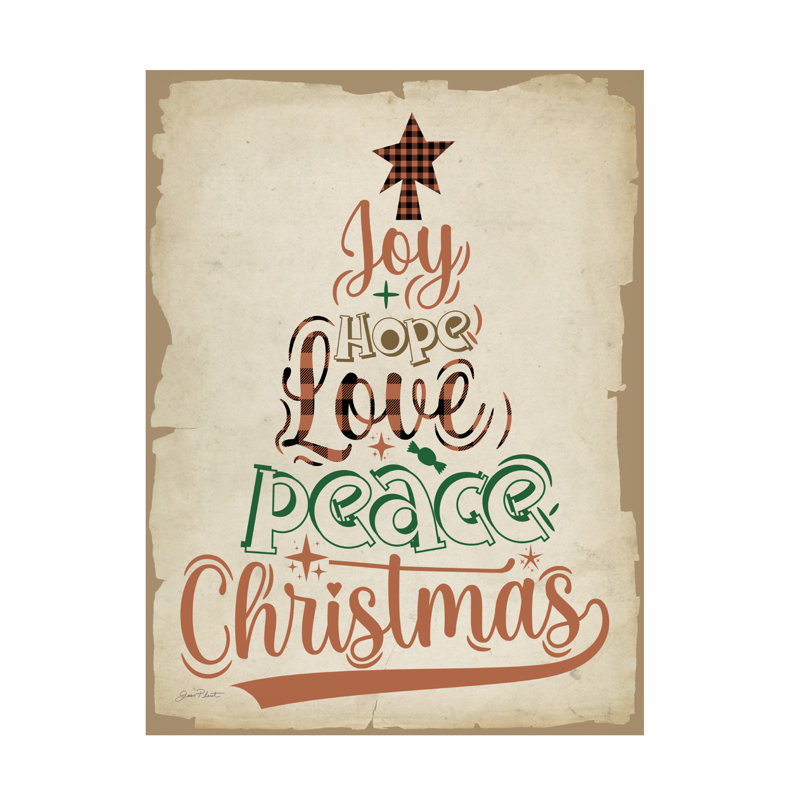Art sur toile «Bachelor Earthout Christmas», H 19 po x l 14 po