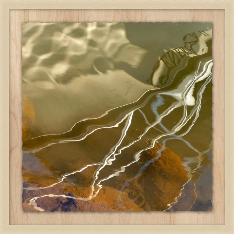 Reflections Series 2 ', reproduction de photo encadrée sur verre