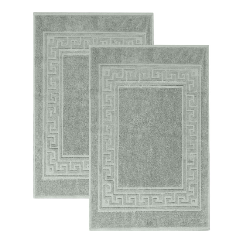 Tapis de bain 2 pièces Subra, Sauge