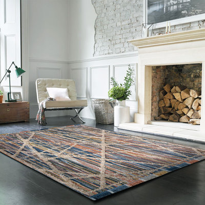 Jurgens Cotton Geometric Rug