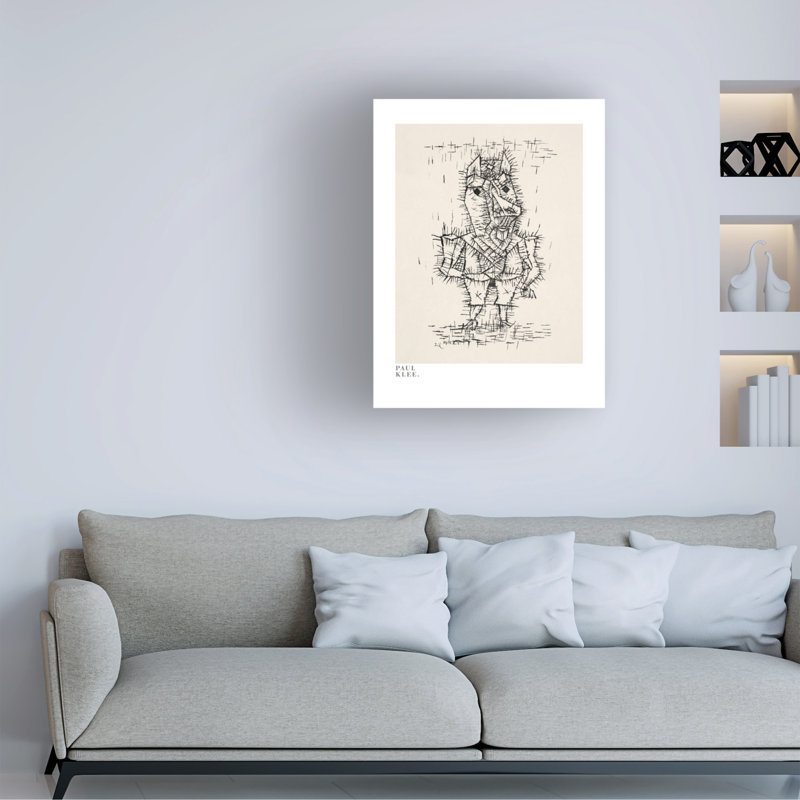 Art sur toile, «bololog pict» par Paul Klee