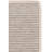 Ebony Hand Tufted Wool/Cotton Striped Rug in Brown/Ivory-1743440089