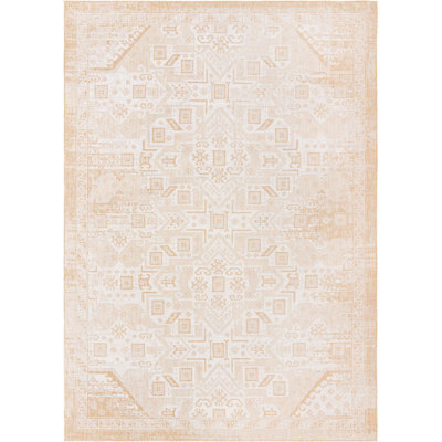 Contemporary Chand Area Rug Ivory Colour