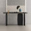 Console noire en bois massif-2046725266