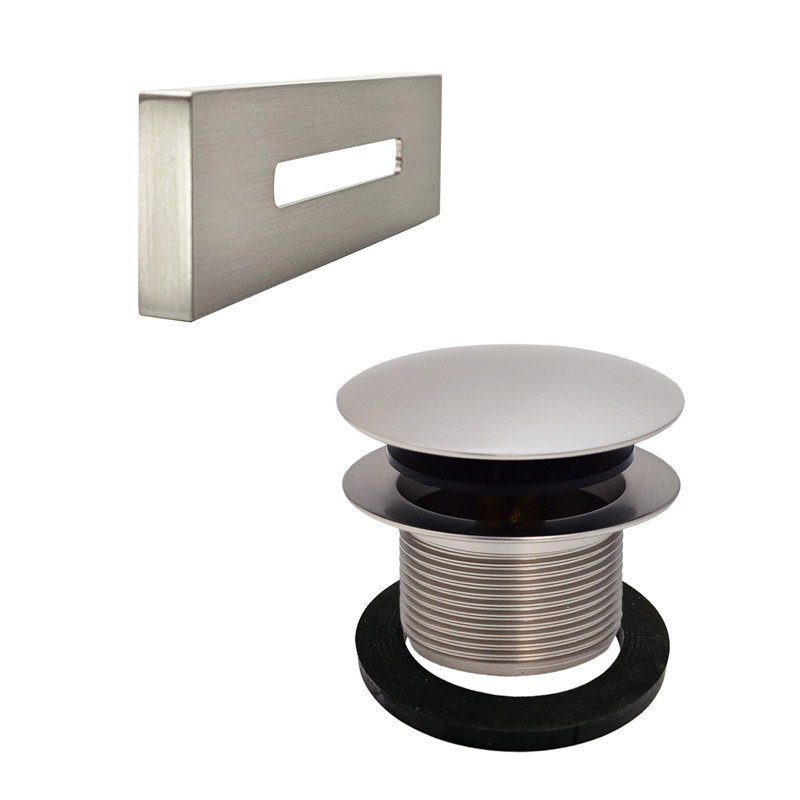 9.5'' W Leg Yes, Satin Nickel