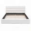 Lit plateforme en tissu d'ameublement-12540321