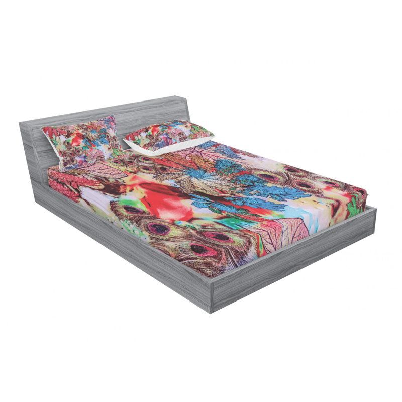 Microfiber Sheet Set, Full Sheet Set with Fitted Sheet
