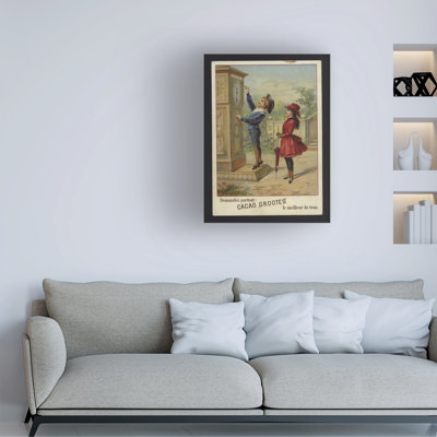 French School Grootes Cocoa Canvas Art