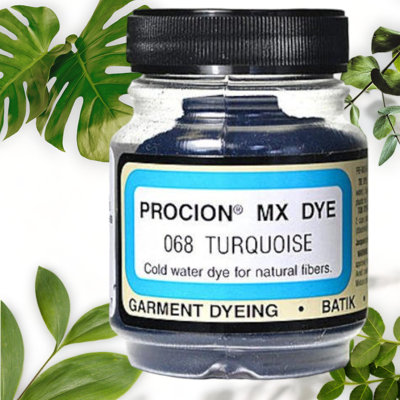 Turquoise Procion MX Fiber Reactive Dye 33oz