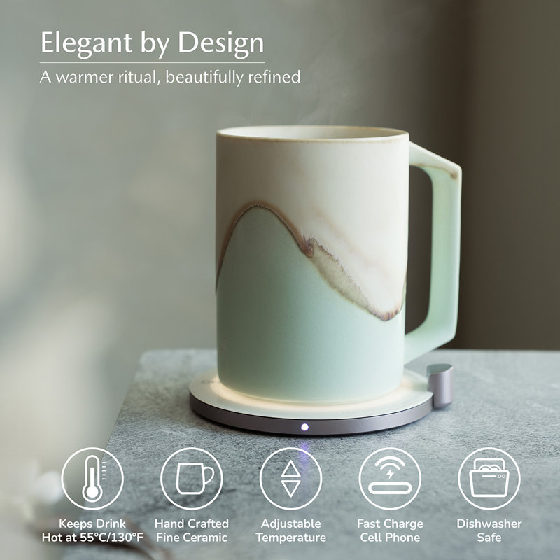 Ensemble Ui Artist Collection - Mint Glacier, Beige/Green