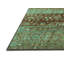 Tapis tissé à la machine à motif géométrique turquoise-514874836