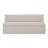 Bargale Slipcover Dining Bench Beige