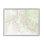 Carte topographique de la réserve de parc national du Grand Canyon par Daphne Polselli