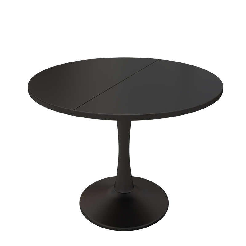 Extendable Dining Table, Black