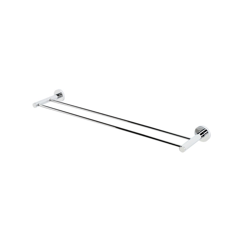 Towel Bar, 2" H x 26" W x 5.31" D, Polished Chrome