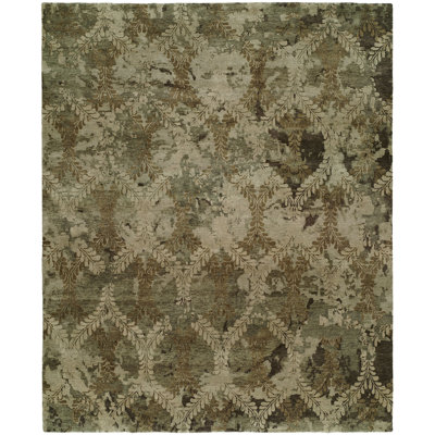 Chelsea Wool Damask Indoor Rug