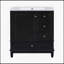 Meuble-lavabo autoportant de 30 pouces avec lavabo, porte à fermeture en douceur et rangement spacieux, idéal pour les salles de bain modernes et élégantes.-1557238701-1557238704