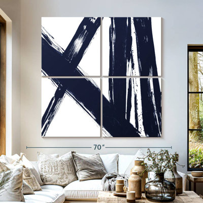 Avery Strokes en bleu marine II