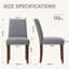 48cm H Fabric Upholstered Upholstered Back Side Chair-112282508