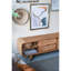 Armoire 59 po x 15 po x 20 po avec façade en bois naturel
