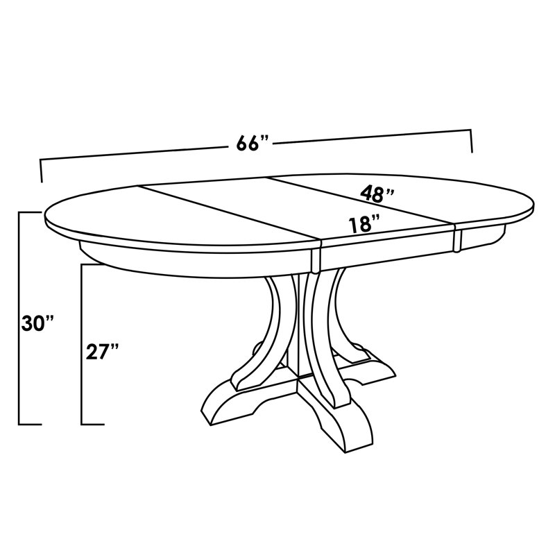 Fulks Oval Dining Table