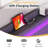 Berneil Upholstered Bed Frame with RGBW LED Lights Headboard & 4 Storage Drawers-1726469735-1678228654