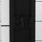 76" High Double Sliding Shower Door With Handle For Towel Hanging, Black Aluminum Frame, Easy Installation Steps Guide