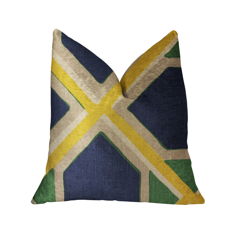 Oreiller de luxe obliquity, 24 po x 24 po, Coussin de sol