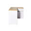 Hollice Modular L-Shaped Writing Desk-122000732
