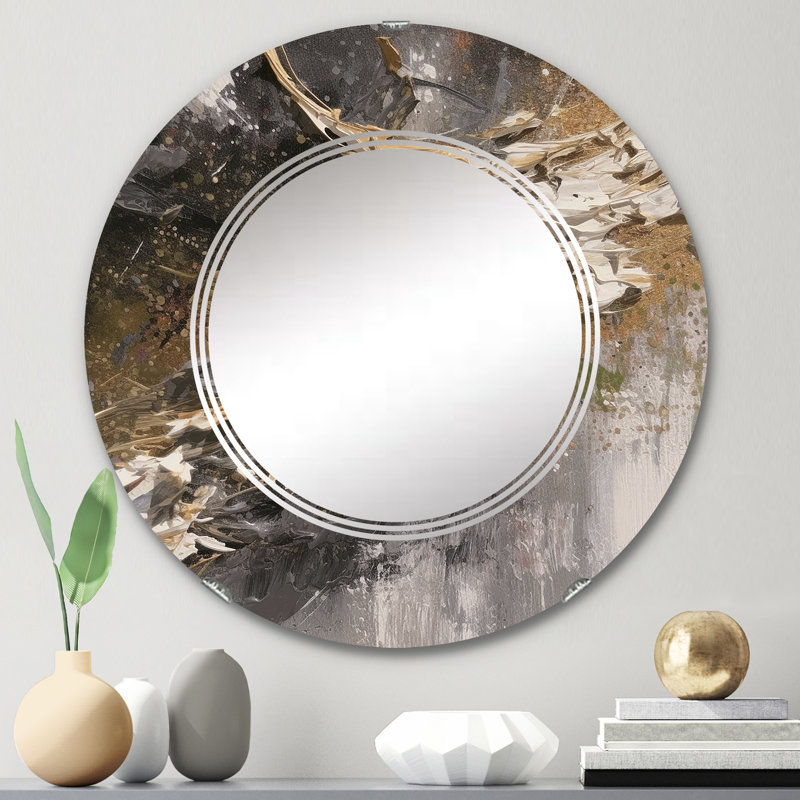 Miroir mural Nyi, 24 po x 24 po