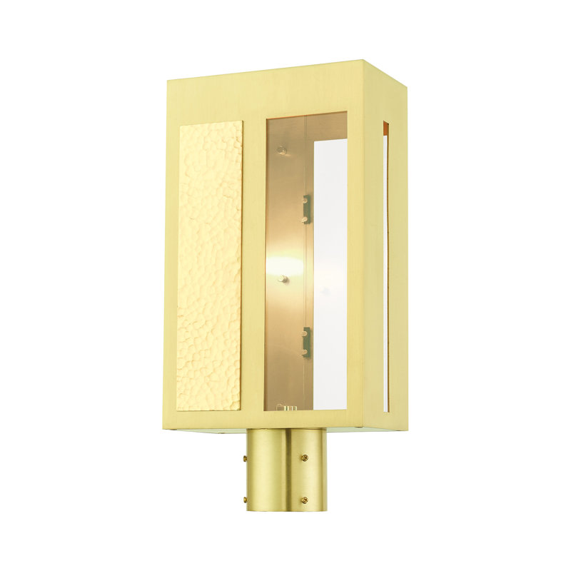 Gandhi Transparent Lantern Head, Satin Brass