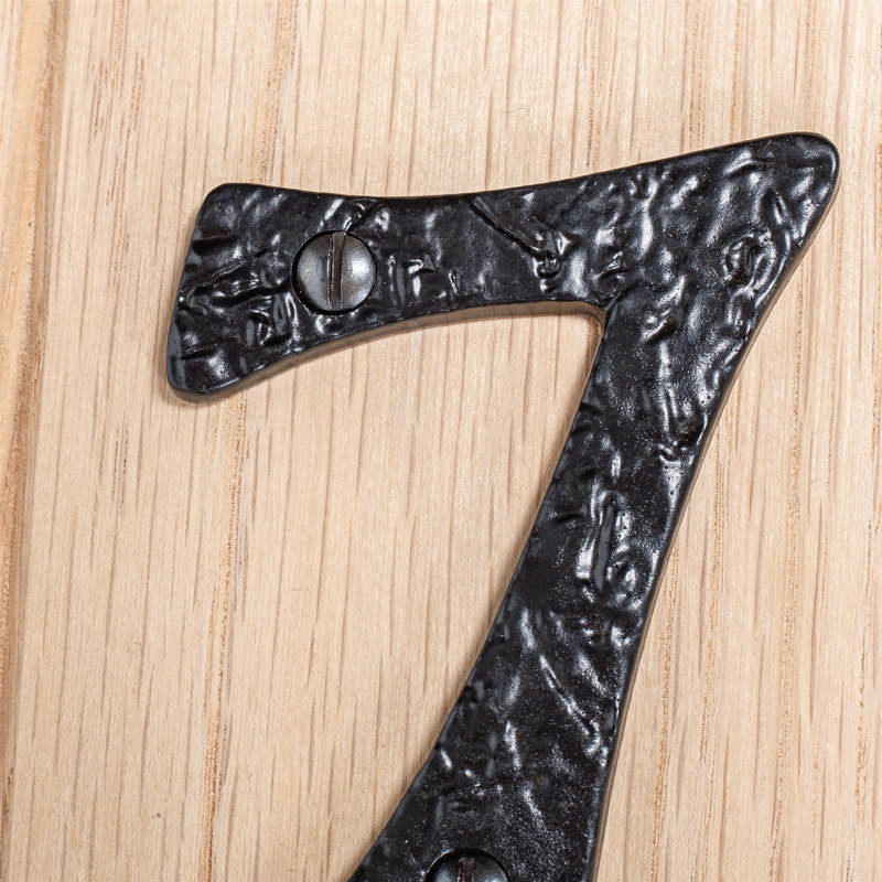 9cm H Iron House Number