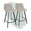Tabouret de comptoir 25,5 po Castillon-856574350