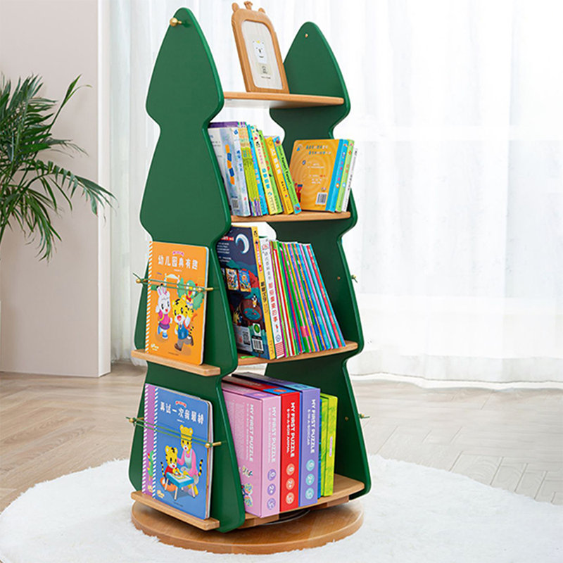 Bibliothèque rotative Green Modern, Vert