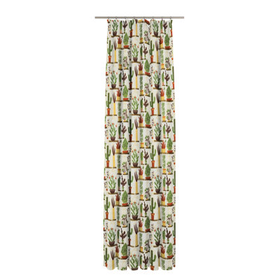 Dames Pencil Pleat Room Darkening Single Curtain