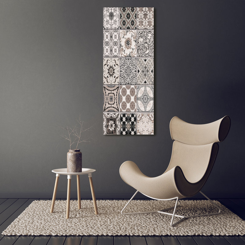 Ceramic Tiles - Wrapped Canvas Print