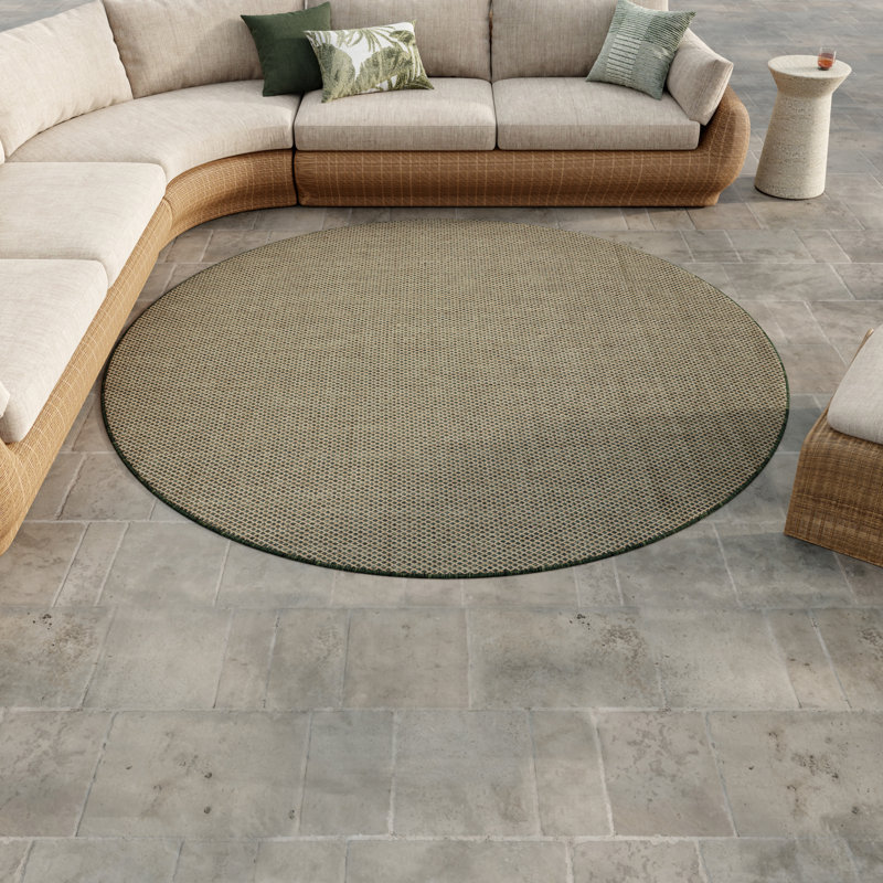  Tapis vert rond 5 pi x Courtyard, Rond 5 pi