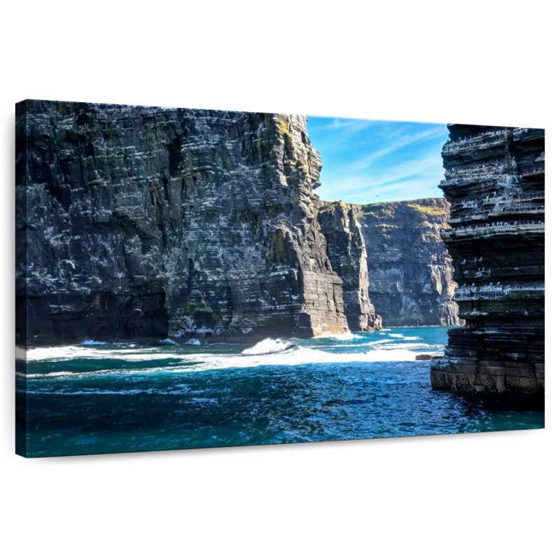Kavia Sea Cliffs, 30" H x 45" W