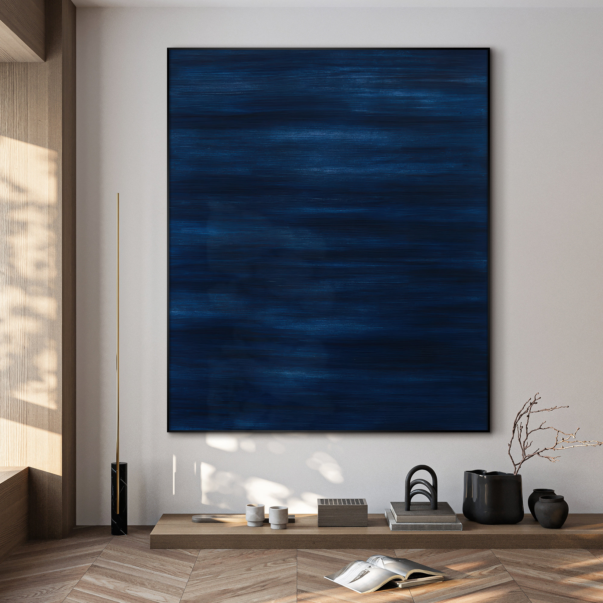 SIGNLEADER Extra Large Wall Art Fabric Print - Abstract Modern Artwork  Artwork Decor for Living Room or Bedroom - \, image size:2000x2000