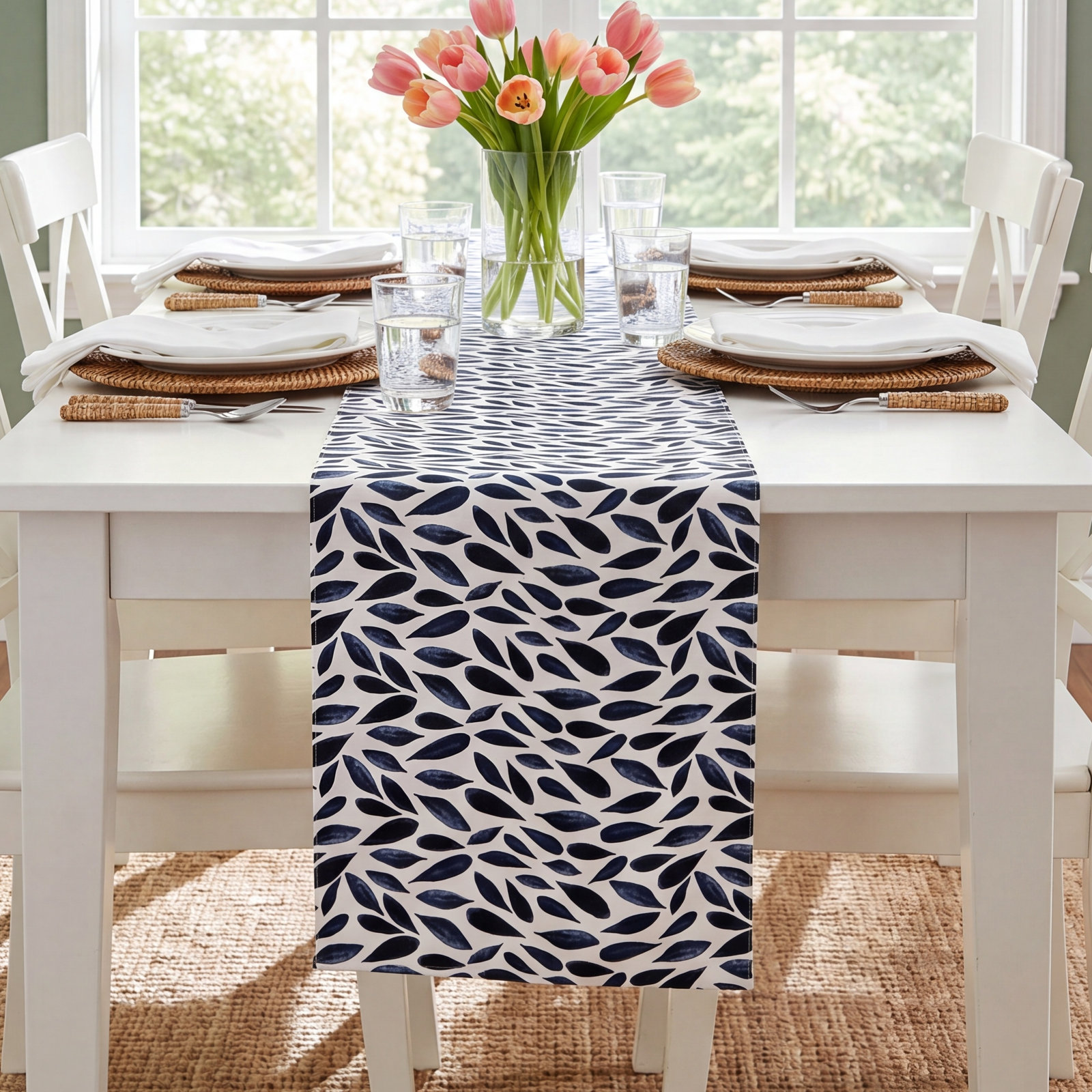 Blue Bay 72" Table Runnner