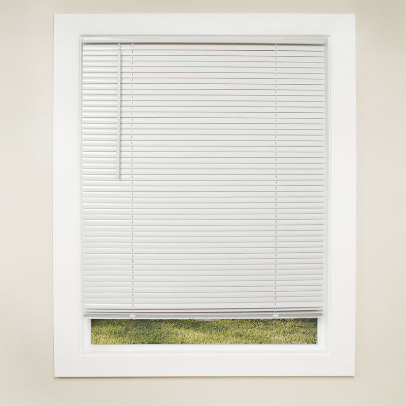 Symple Stuff Blackout 1-inch Aluminum Horizontal/Venetian Blinds, 66.5"W x 48"L