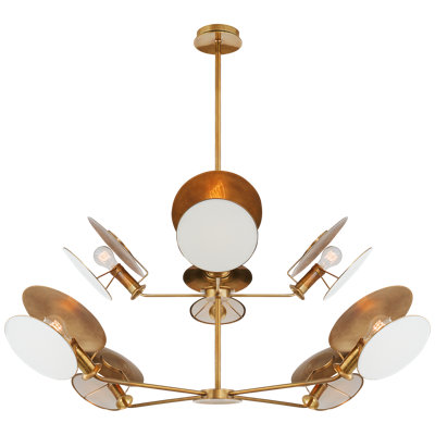 Thomas O'Brien Osiris Large Reflector Chandelier