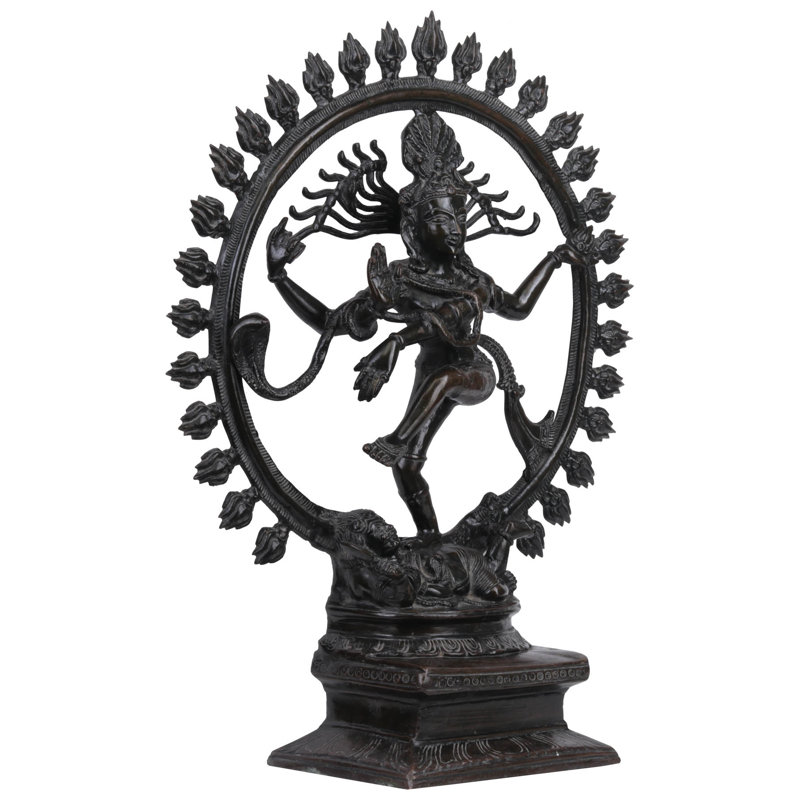 Nataraja entrelacé de serpent, Noir