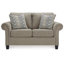 Canapé, causeuse, fauteuil et repose-pieds Dori