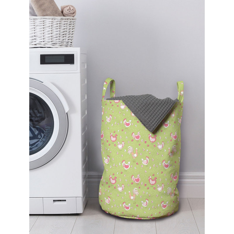 Fabric Laundry Bag with Handles